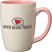 16 oz houston - pink trim - in - white out