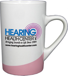 12 oz bolero coffee mug - pink