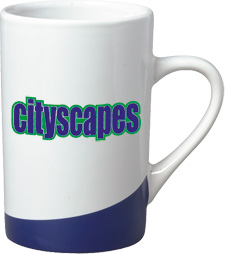 12 oz bolero coffee mug - cobalt blue