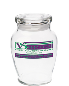 17 oz liberty jar - flat lid