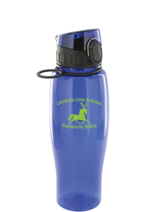 24 oz blue quenchers sports bottle