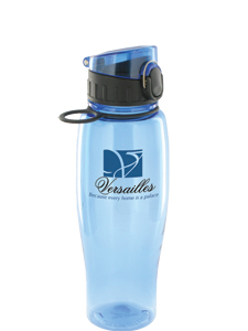 24 oz light blue quenchers sports bottle