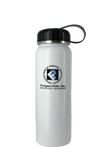 26 oz. White Quest Sports Bottle
