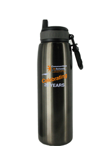26 oz. Charcoal Quench Sports Bottle