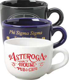 Latte Stoneware Mugs