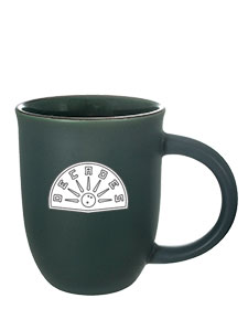 14 oz Salem Matte Satin Green Custom Mug