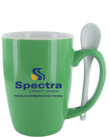 16 oz. Celestial Green Ursa Endeavour Spoon Mug