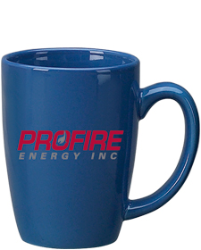 14 oz Houston Endeavor Customized Mug - Light Blue