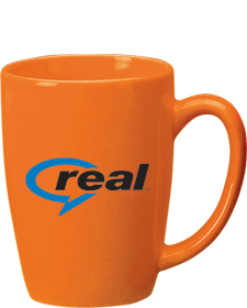 14 oz Houston Endeavor Customized Mug - California Orange