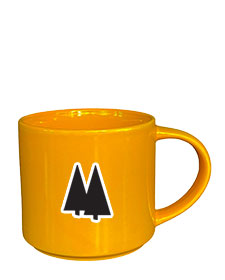16 oz Norwich II Classic Gamboge Yellow Gloss Finish Ceramic Stackable Mug