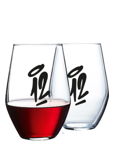 19 oz Concerto stemless goblet wine glass