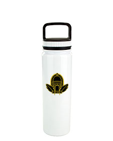 700 ML White Eugene Double Wall Vacuum Insulated Water Bottle
