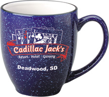 15 oz santa fe bistro stoneware mug - cobalt out