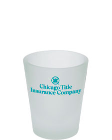 1.5 oz shot glass - frosted